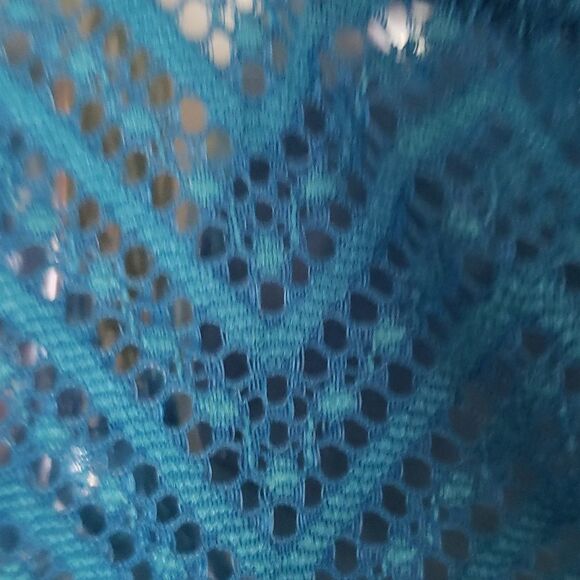 NOBO 34C Turquoise Racerback Bra Wireless Comfy Lightly Lined Active Stretch - Picture 3 of 4